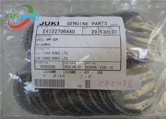 SMT MACHINE GENUINE JUKI FEEDER SPARE PARTS JUKI ATF FEEDER WHEEL 4MM ASM E4102706AA0