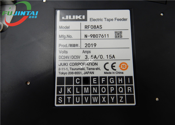 Поверхность фидера JUKI RF08AS 40185761 RS-1 SMT установила